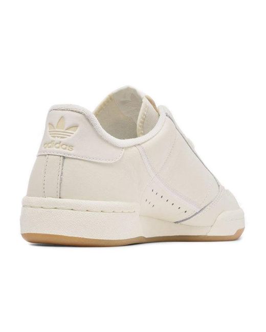 Adidas White Continental 80 'Off Gum' for men
