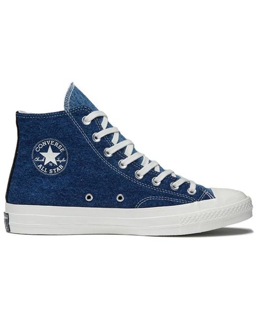 Converse Blue Chuck 70 Hi 'Tri-Panel Denim' for men