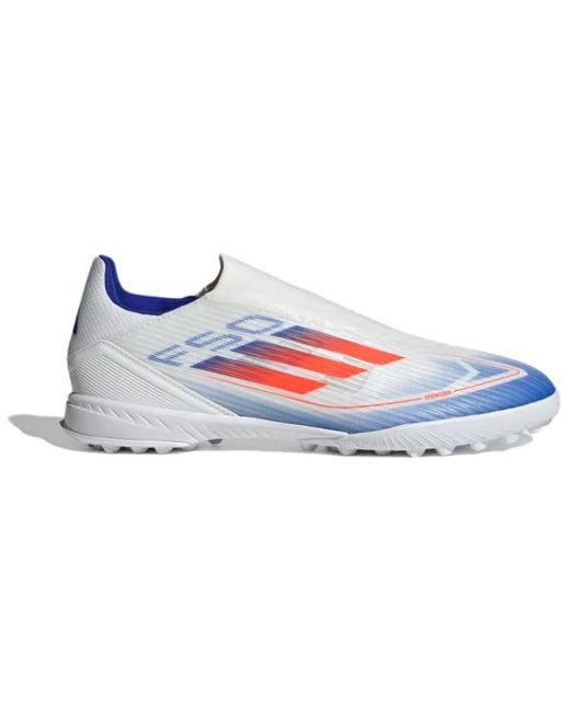 Adidas White F50 'Cloud Solar Lucid' for men