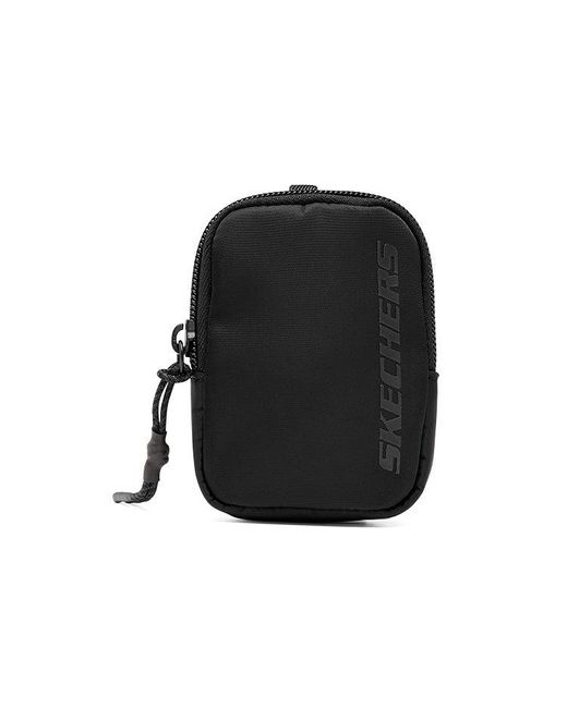 Skechers Black Wear-Resistant Waist Bag for men