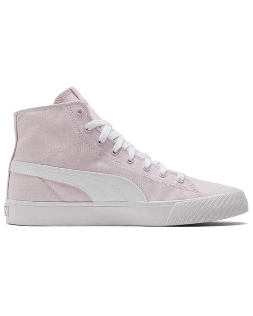 PUMA Purple Bari Mid Retro Mid Tops Casual Skateboarding Shoes