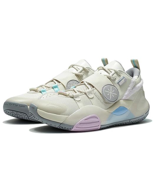 Li-ning White Li Ning Wade All City Lite 'cotton Candy' for men