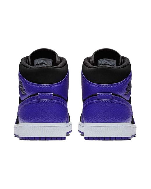 Nike Blue Air 1 Mid "dark Concord" Shoes