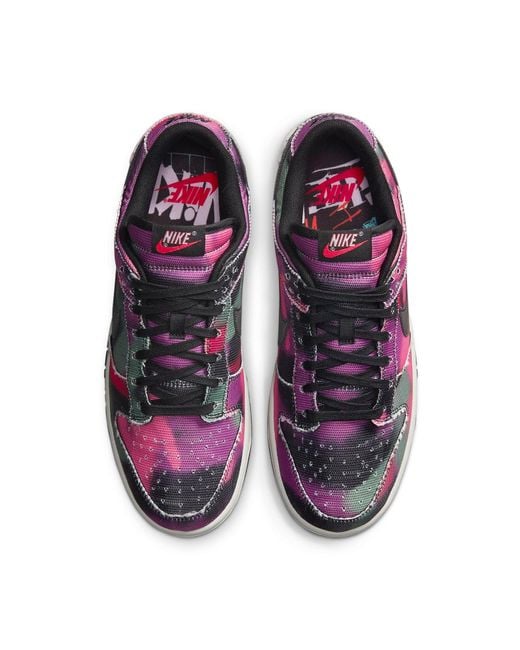 Nike Purple Dunk Low Premium 'Graffiti' for men