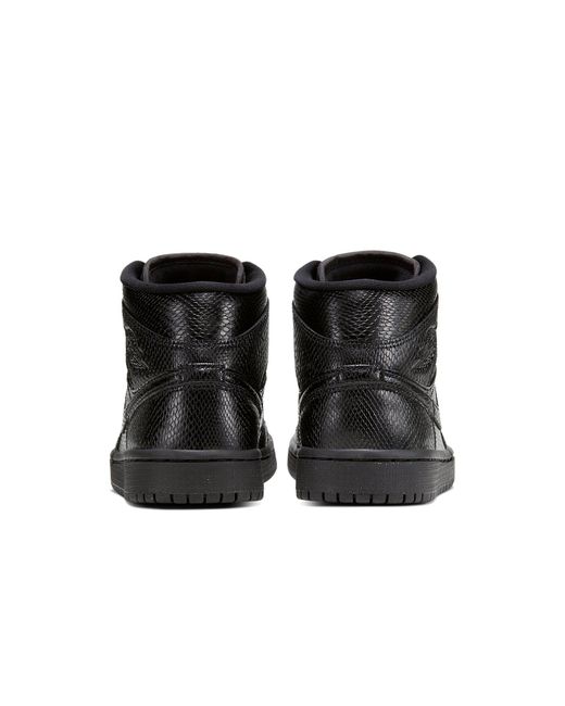 Nike Black (Wmns) 1 Mid Snakeskin'
