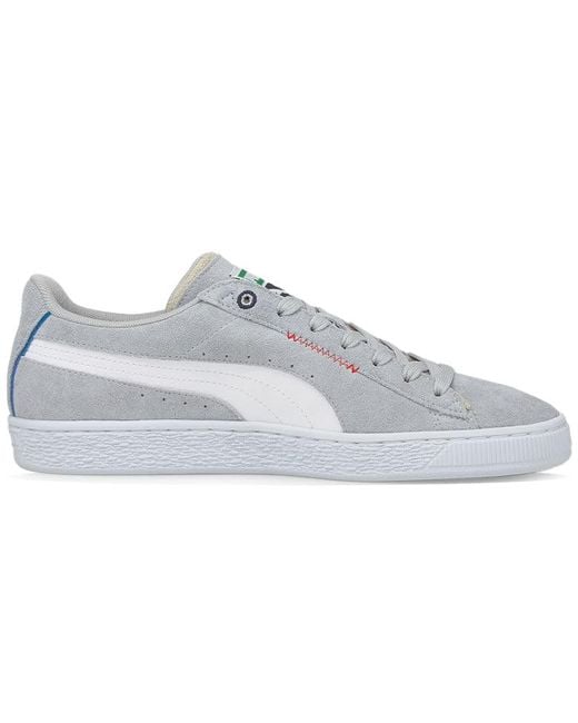 PUMA White Suede 'Displaced for men