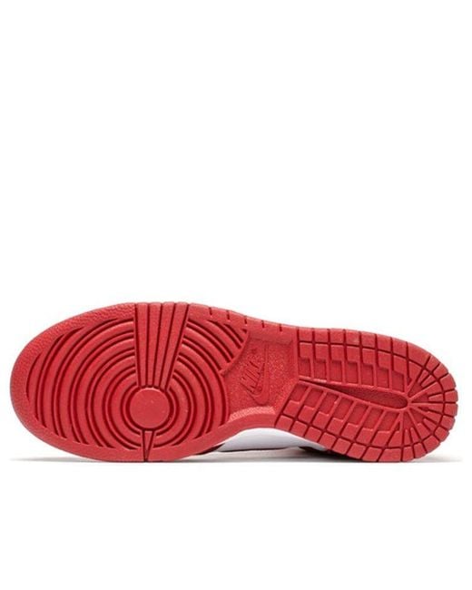 Nike Red Dunk Retro Qs 'Be True' for men