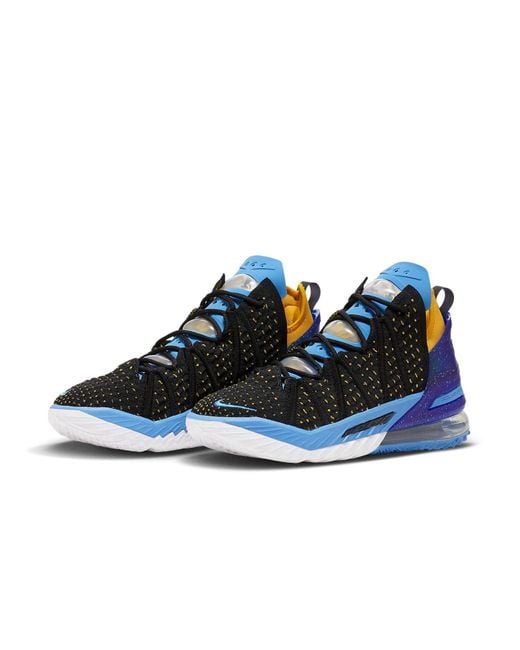 Nike Blue Lebron 18 Ep 'Lakers Heritage' for men