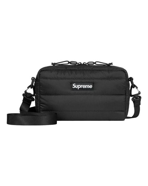 Supreme Puffer Pouch in Black for Men Lyst UK