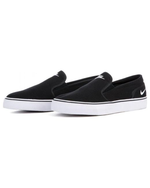 Nike Black Toki Slip Textile for men