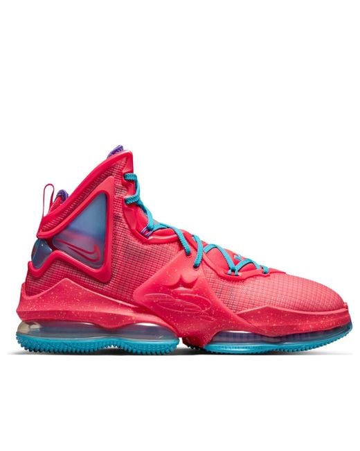 Nike Red Lebron 19 Ep 'King's Crown' for men