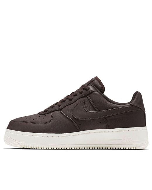 Nike Brown Air Force 1 Low 'Velvet' for men