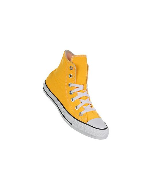 Converse Yellow Chuck Taylor All Star High 'Laser' for men