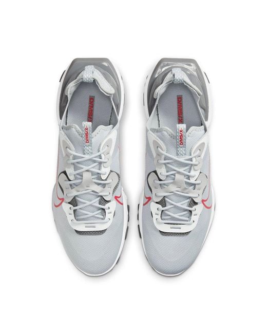 Nike Gray React Vision 'Smoke University' for men