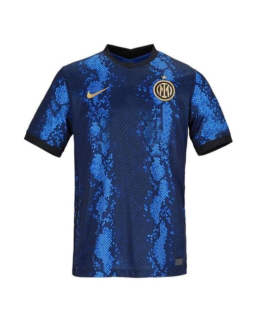 Nike Blue Inter Milan 21/22 Stadium Home Jersey Spark' for men