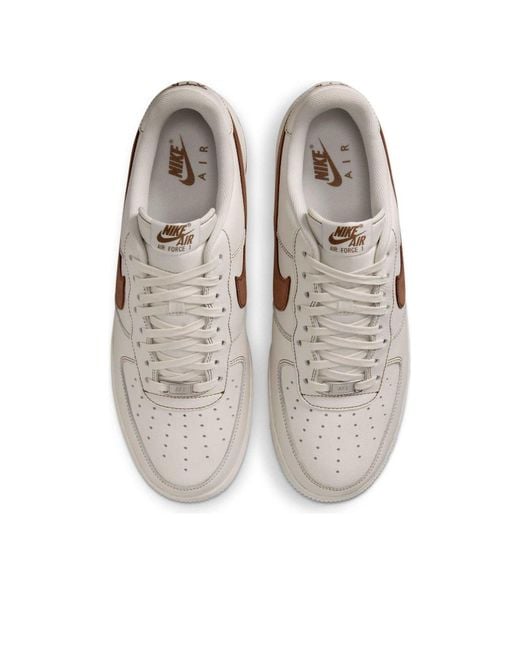 Nike White Air Force 1 '07 Lv8 'Ivory Saddle' for men