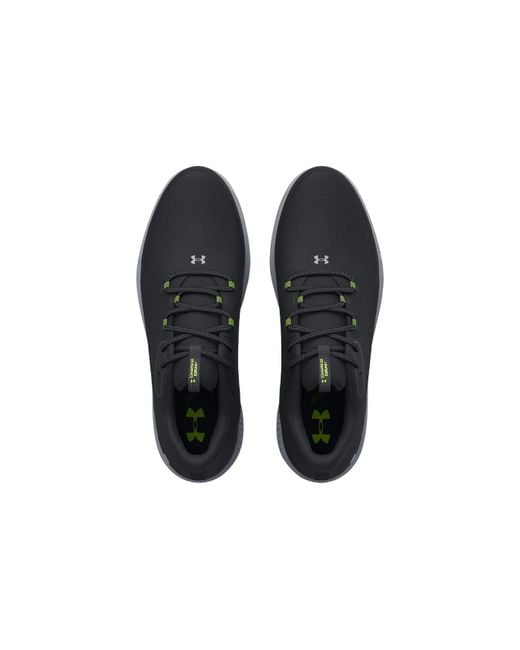 Under Armour Black Charged Draw 2 Spikeless Golf Steel' for men