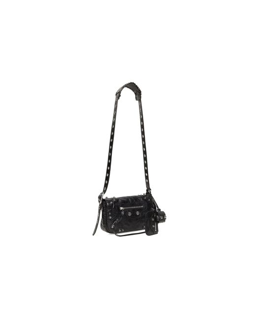 Balenciaga Black Le Cagole Xs Flap Bag for men