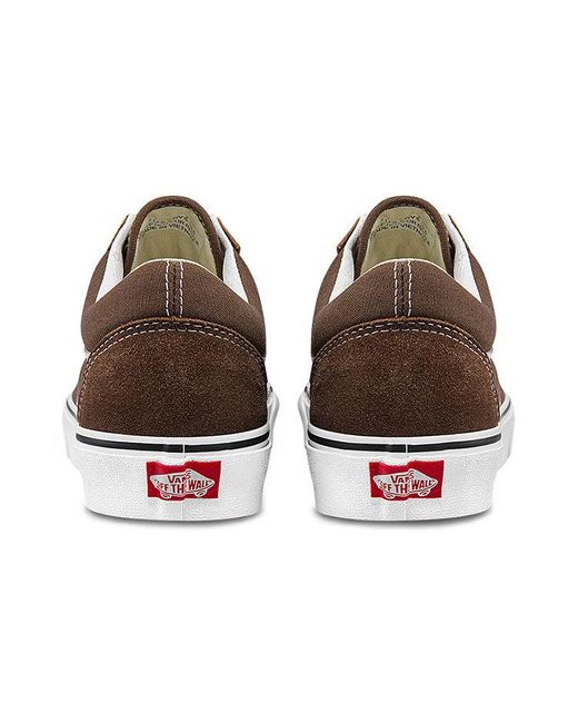 Vans Brown Old Skool 'Rain Drum' for men