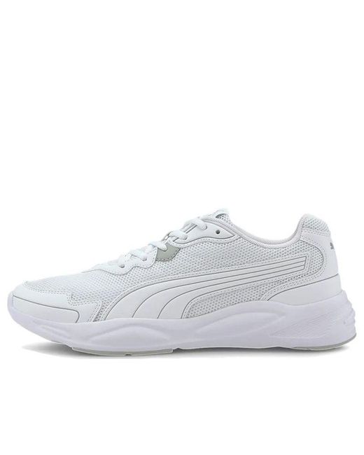 PUMA White 90S Runner 'Nu Wave for men