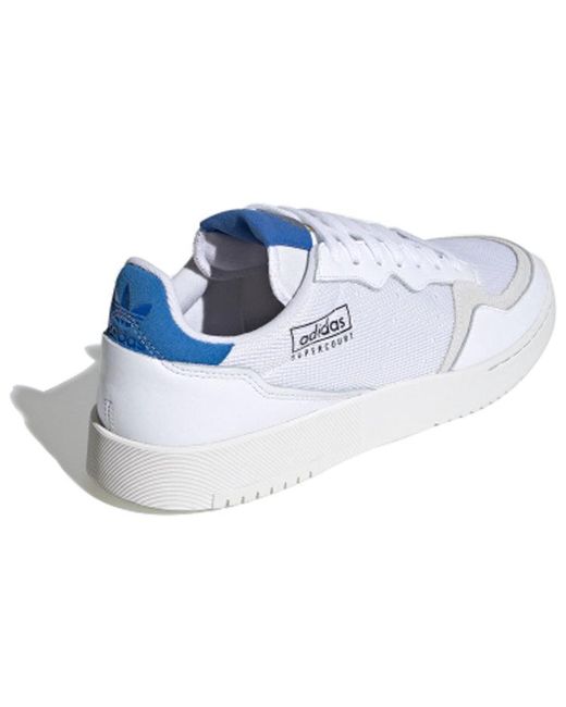 Adidas Blue Supercourt 'Cloud' for men
