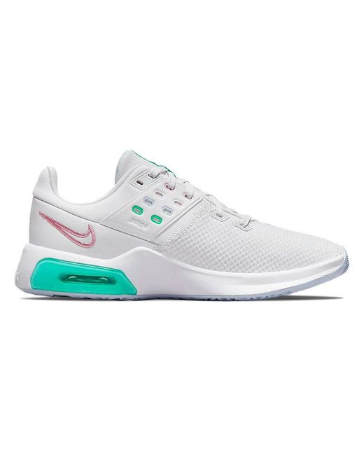 Nike Air Max Bella Tr Trainer 4 Low-top Training Shoes White/green | Lyst
