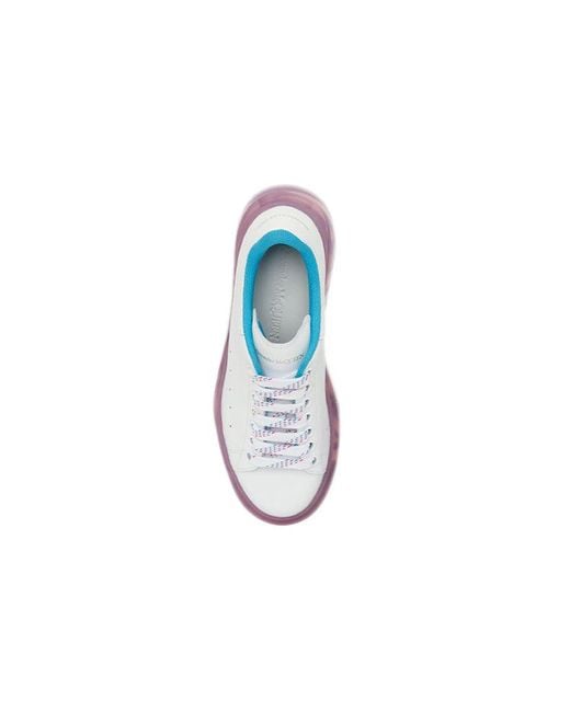 McQueen Blue (Wmns) Oversized Sneaker 'Transparent Sole