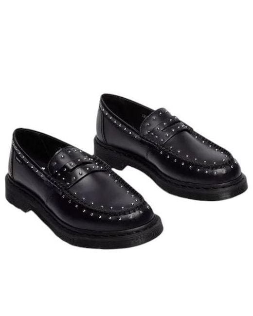 Dr. Martens X Supreme Studded Penton Loafer in Black for Men | Lyst