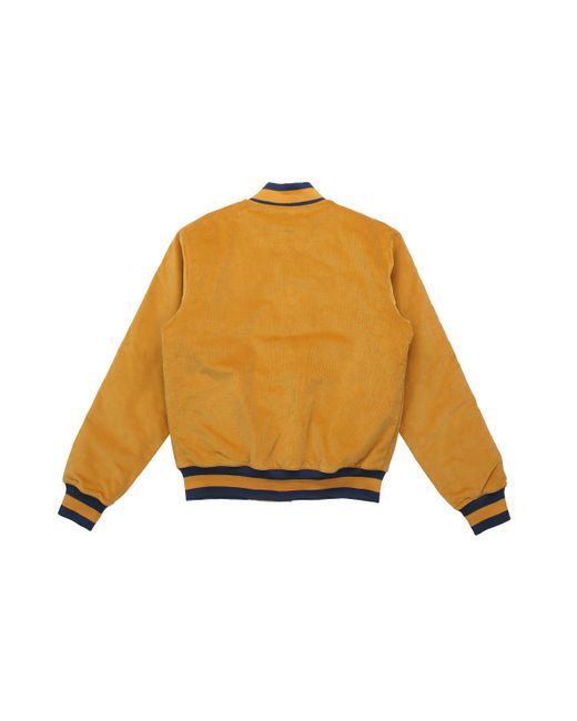 Nike Yellow Corduroy Skateboard Sports Jacket for men