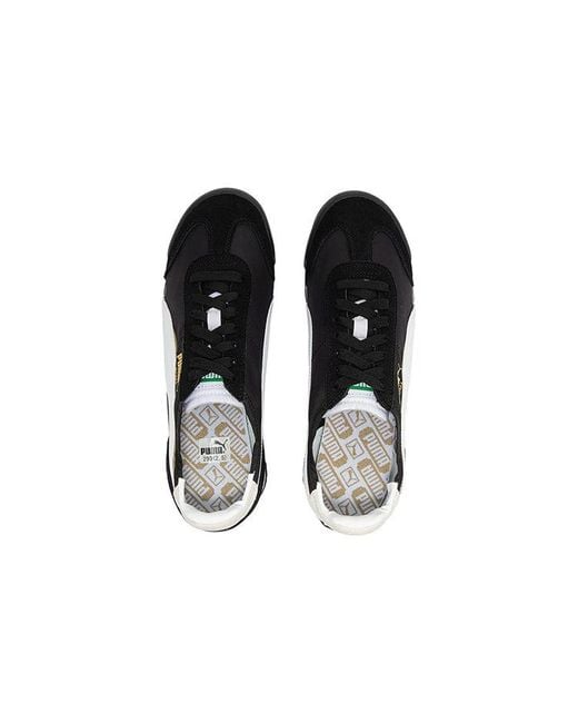 PUMA Black Roma Og Nylon 'Double Fs for men