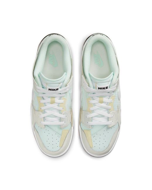 nike low dunk scrap sea glass