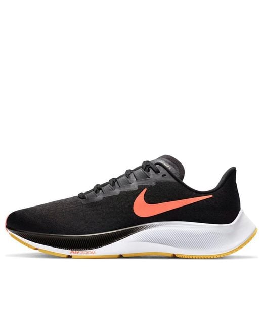 Nike Black Air Zoom Pegasus 37 Bright Mango' for men