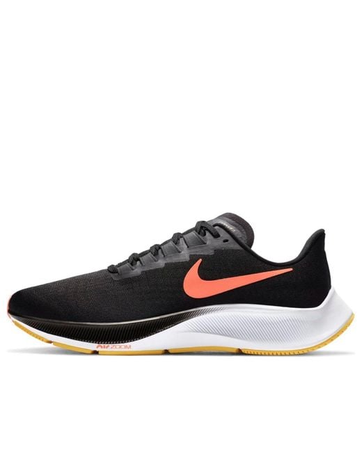 Nike Black Air Zoom Pegasus 37 Bright Mango' for men
