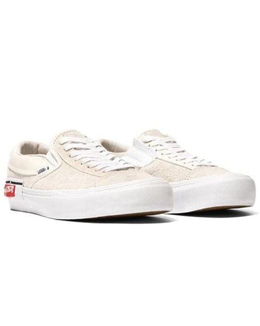 Vans White Slip-On Cap Lx 'Marshmallow' for men