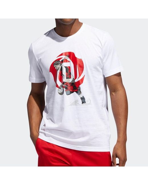 Adidas White Rose Geek Up Short Sleeve for men