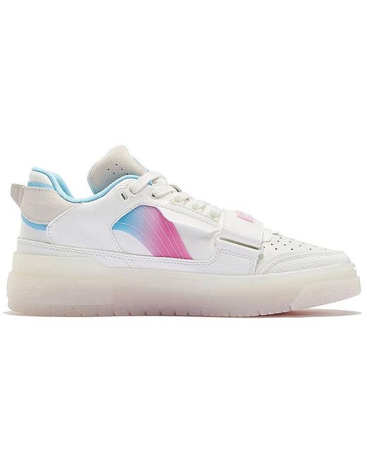 Li-ning White Badfive Rookie Low 'Milk' for men