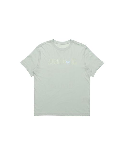Nike Green Sportswear Alien Printing Short Sleeve Grass for men