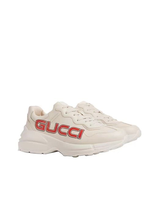 Gucci Pink Sneakers for men