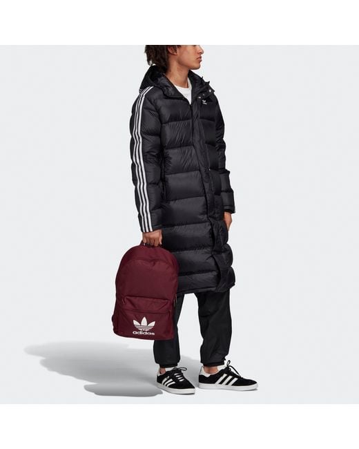 Adidas Black Originals Long Down Jacket Fl0007 for men