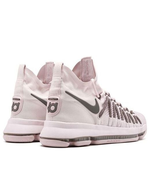Nike White Kd 9 Elite Dust' for men