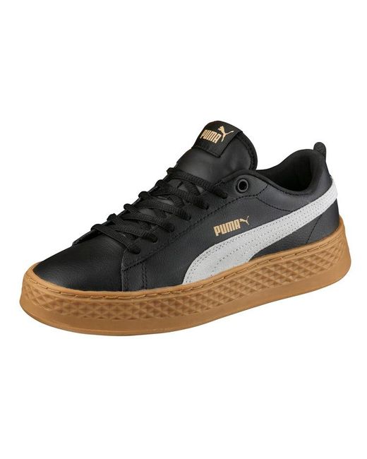 PUMA Black (Wmns) Smash Platform Core