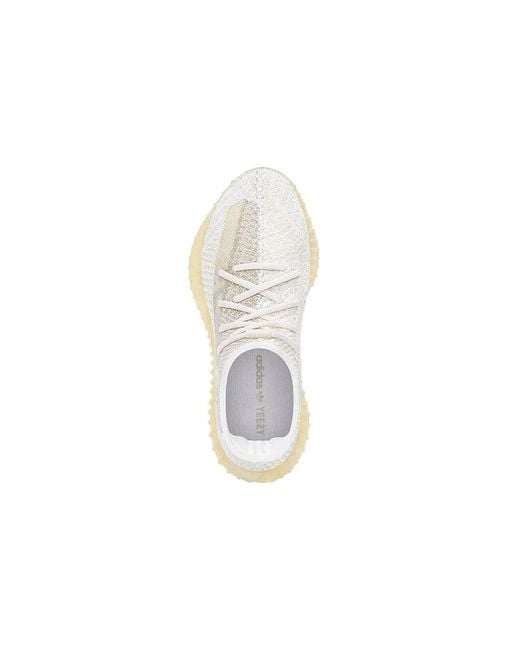 Adidas White Yeezy Boost 350 V2 'Natural' for men