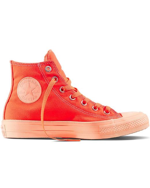 Converse Red Chuck Taylor All Star Ii Hi for men