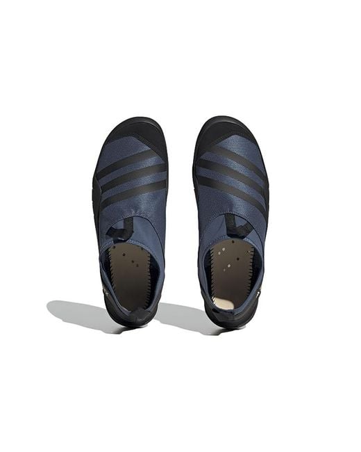 Adidas Blue Terrex Jawpaw Slip-On Heat.Rdy Water Shoes 'Wonder Steel' for men