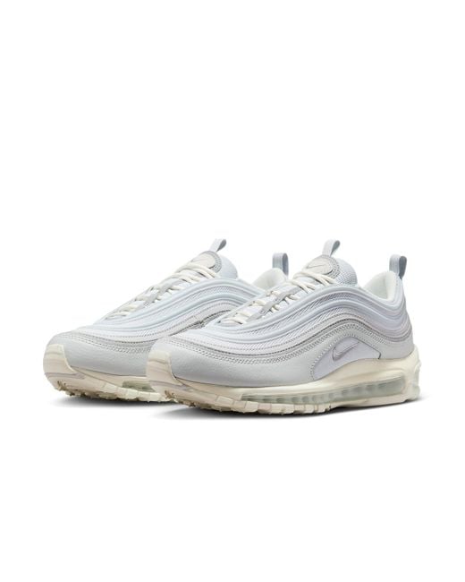 Nike White Air Max 97 'Pure Platinum Wolf Sail' for men