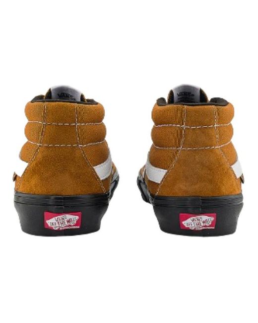 Vans Brown Skate Grosso Pig Suede for men