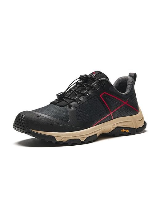 Anta Blue Hiking Shoes for men