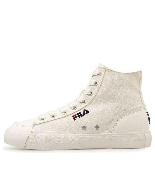 Fila Natural (Wmns) Fila Block High-Top Canvas Shoes