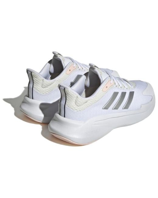 Adidas White (Wmns) Alphaedge + Running Shoes