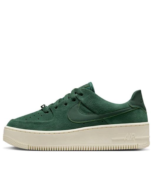 Nike Green (Wmns) Air Force 1 Sage Low 'Fir Pale Ivory'